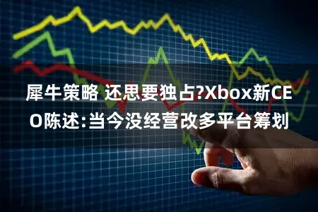 犀牛策略 还思要独占?Xbox新CEO陈述:当今没经营改多平台筹划